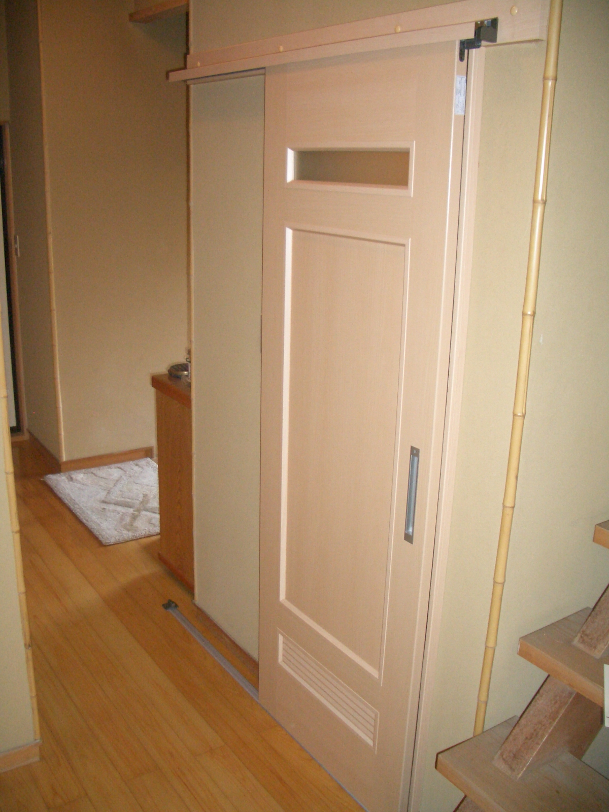 022 トイレドアの変更 ｱｳﾄｾｯﾄ引戸 自立支援住宅改修工事 プランニング 施工 住まいる悠
